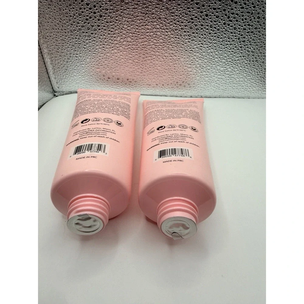 Le Chic Repairing Caviar Shampoo & Conditioner Set, Keratin, Paraben-Free, 5.9oz